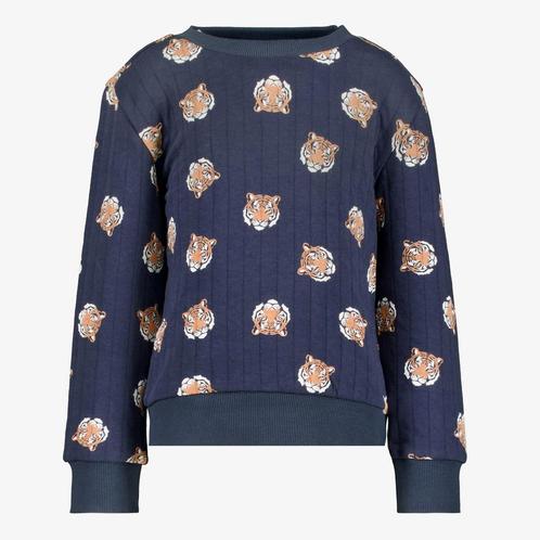 Unsigned jongens trui met tijgerkoppen maat 122/128, Kleding | Dames, Truien en Vesten, Nieuw, Verzenden