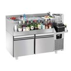 GGM Gastro | Bar & Dranken koelwerkbank - 1200x600mm - 150 |, Verzenden, Nieuw in verpakking