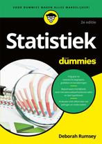Voor Dummies      Statistiek voor Dummies 9789045350585, Boeken, Zo goed als nieuw, Verzenden