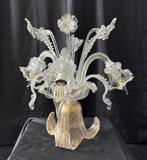 Tafellamp - Eenvoudig goud - Muranoglas, Antiek en Kunst