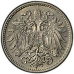 Oostenrijk. Franz Joseph I. 10 Heller 1895 - PCGS MS66, Postzegels en Munten