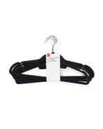 HEMA Kledinghanger velours zwart - 6 stuks 1+1 gratis, Verzenden, Nieuw
