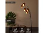 Lucide RANKOS - Vloerlamp - 5xE14 - 30x71,5x200 cm - Zwart, Verzenden, Zo goed als nieuw