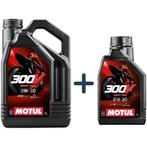 Motul 300V Factory Line Road Racing 4T 0W30 5L = 4L + 1L, Verzenden