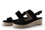 Dolcis Sandalen in maat 40 Zwart, Dolcis, Verzenden, Zwart, Sandalen of Muiltjes