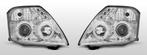 Koplampen Angel Eyes | Citroen C2 2003-2010 | chroom, Verzenden, Nieuw, Peugeot