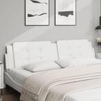vidaXL Hoofdbordkussen 200 cm kunstleer wit, Huis en Inrichting, Verzenden, Nieuw, Wit, Overige materialen