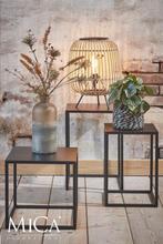 2dekans | Mica Decorations Goa Bijzettafel - Set van 2 - L35, Huis en Inrichting, Ophalen of Verzenden, Zo goed als nieuw