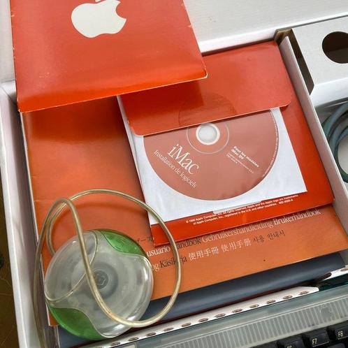 Apple iMac G3 Accessory Zubehör Original Box with Keyboard, Spelcomputers en Games, Spelcomputers | Overige Accessoires
