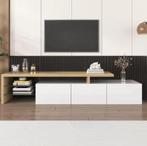 TV-meubel 197,5 cm – Modern lowboard met LED en deuren, Verzenden, Nieuw