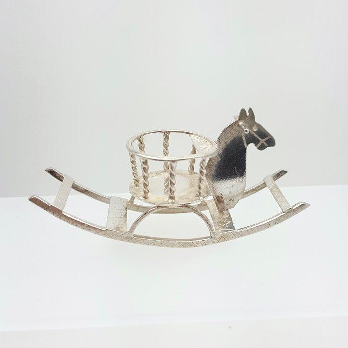 Miniatuur beeldje - Leeuwentemmer - Zilver, Antiek en Kunst, Antiek | Goud en Zilver