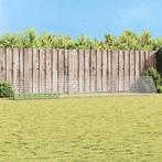 vidaXL Konijnenkooi Zilver 215 x 100 x 85 cm Gegalvaniseerd, Dieren en Toebehoren, Knaagdieren en Konijnen | Hokken en Kooien