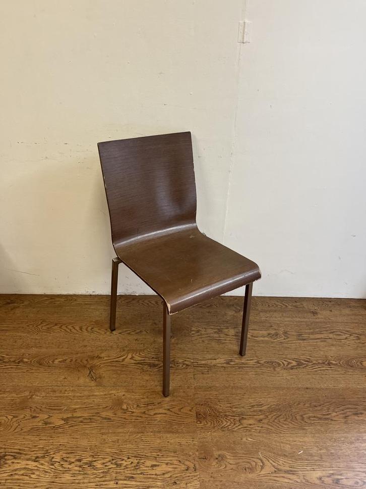 Gebruikte Stapelbare Horecastoel - S2879 - Vintage/Café, Huis en Inrichting, Stoelen, Ophalen