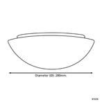 EGLO Ella - Plafondlamp - Ø28 cm - Wit Tweede kans -, Verzenden, Nieuw