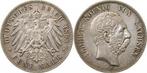 Duitsland 5 Mark Albert Sachsen 1893 Eschoene Patina vorz..., Verzenden