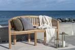 2dekans | Bankje Teakhout Naturel - 60x150x85cm - Bank Boca, Tuin en Terras, Ophalen of Verzenden, Zo goed als nieuw