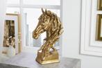 Exclusieve buste paardenhoofd CABALLO 38cm messing, Ophalen of Verzenden, Nieuw