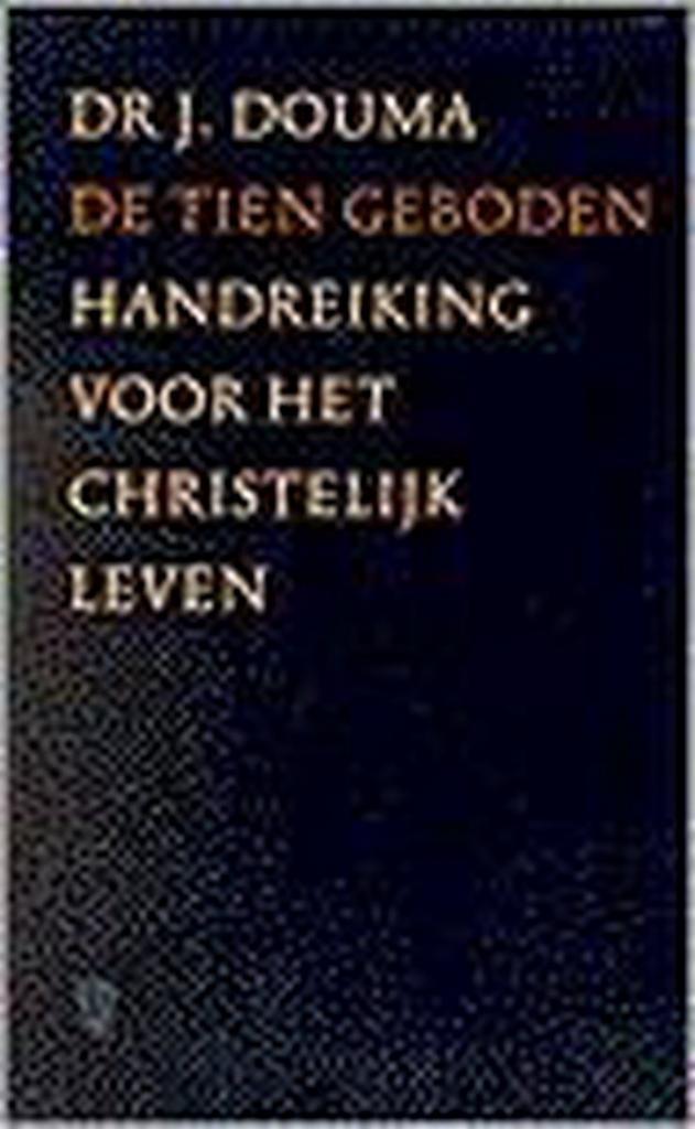 TIEN GEBODEN 9789029716260 DOUMA, Boeken, Godsdienst en Theologie, Gelezen, Verzenden