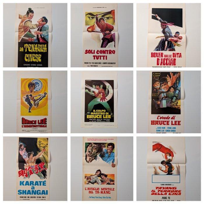 Various Artists - Bruce Lee & Kampfkunst Poster - Jaren 1970, Antiek en Kunst, Kunst | Tekeningen en Foto's
