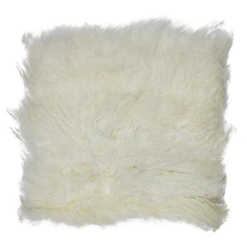 Stoelvachtje schaap krulhaar wit 40x40cm beschikbaar voor biedingen