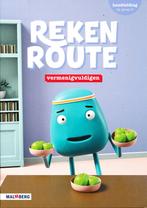 Reken Route Deel Handleiding Vermenigvuldigen groep 6, Boeken, Verzenden, Nieuw