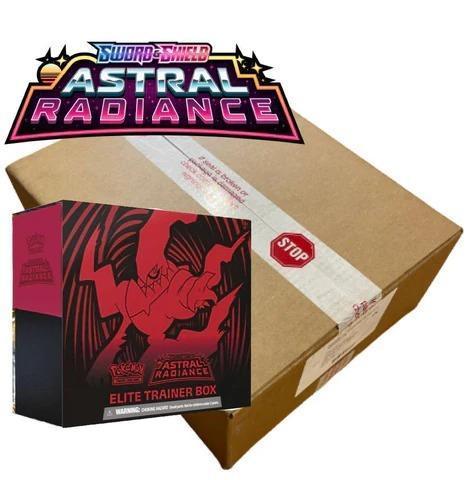 Pokemon - Astral Radiance Elite Trainer Box Case, Hobby en Vrije tijd, Verzamelkaartspellen | Pokémon, Boosterbox, Nieuw, Verzenden