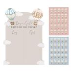 Stembord Baby Balloons Gender Reveal Classic, Ophalen of Verzenden, Nieuw