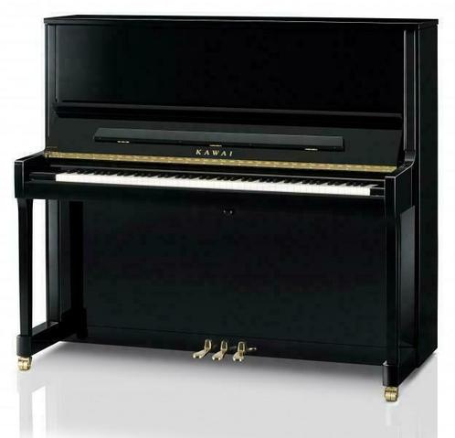 De Kawai K-600 -  UITZONDERLIJK MOOIE PIANO !, Muziek en Instrumenten, Piano's, Piano, Zwart, Nieuw, Hoogglans, Verzenden