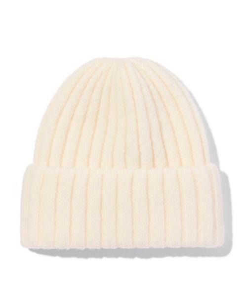 HEMA Dames muts rib crème, Kleding | Dames, Overige Dameskleding, Nieuw, Verzenden