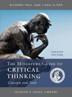 The Miniature Guide to Critical Thinking Conce 9781538134948, Zo goed als nieuw