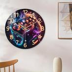 Klok Game Over - Ø 30 cm, Huis en Inrichting, Woonaccessoires | Klokken, Verzenden, Nieuw