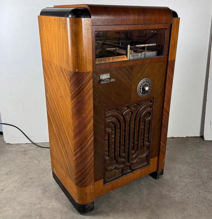 Gabel Elite Junior 1937 Jukebox - Origineel, Verzamelen, Automaten | Jukeboxen, Ophalen