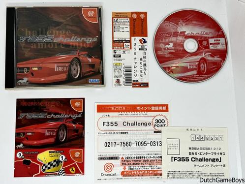 Sega Dreamcast - F355 Challenge + Spine - Japan, Spelcomputers en Games, Games | Sega, Gebruikt, Verzenden
