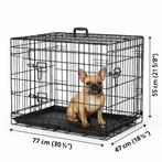 Flamingo Hondenbench M – Opvouwbare Hondenbench Auto –, Dieren en Toebehoren, Ophalen of Verzenden, Zo goed als nieuw