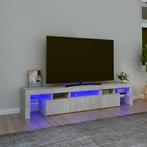 vidaXL Tv-meubel met LED-verlichting 200x36,5x40 cm, Huis en Inrichting, Kasten | Televisiemeubels, Verzenden, Nieuw, 200 cm of meer