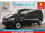 Volkswagen Transporter 2.0 TDI L2H1 204PK Airco PDC €299pm, Volkswagen, Zwart, Nieuw, Lease