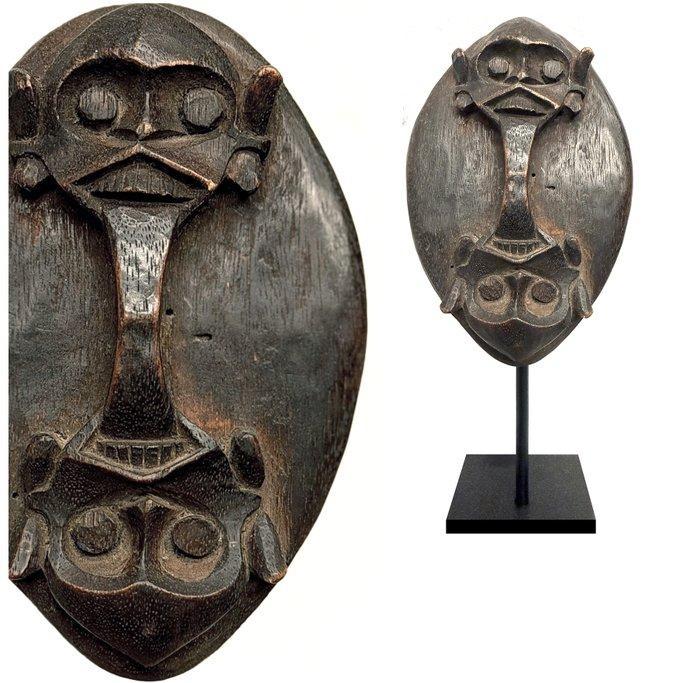 Tattoo stamp [NO RESERVE!] - Aso - Iban Dayak - Indonesië, Antiek en Kunst, Kunst | Niet-Westerse kunst