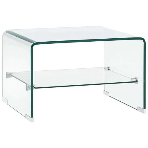 Transparante Salontafel - OP=OP - Minimalistisch Design, Huis en Inrichting, Tafels | Salontafels, 50 tot 100 cm, Rechthoekig