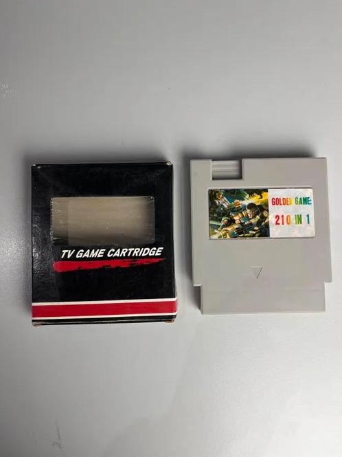 NES - Golden Game 210 in 1 - Boxed, Spelcomputers en Games, Games | Nintendo NES, Ophalen of Verzenden