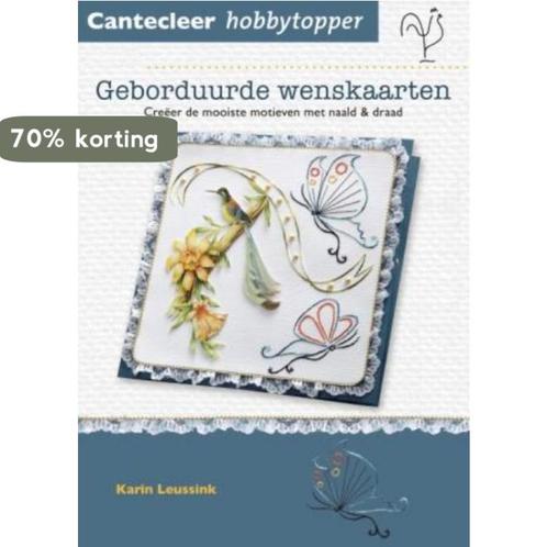 Cantecleer hobbytopper Geborduurde wenskaarten / Cantecleer, Boeken, Hobby en Vrije tijd, Gelezen, Verzenden