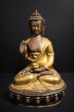 Boeddha Mudra beeld 27cm hoog - Brons - Nepal - second half