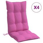 Stoelkussens Roze - OP=OP! Hoge Rug, Oxford Stof, Ophalen of Verzenden, Nieuw