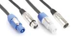 PD Connex LDP02 combikabel voor koppeling lichteffecten - 2m, Audio, Tv en Foto, Nieuw, Verzenden