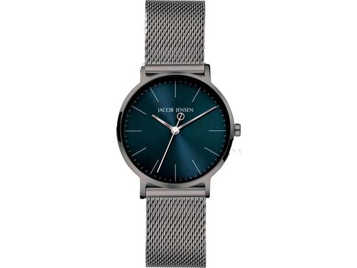 Jacob Jensen Timeless Nordic JJ177 - Polshorloge -, Huis en Inrichting, Woonaccessoires | Overige, Zo goed als nieuw, Verzenden