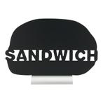 Tafelkrijtbord Silhouette | Sandwich | Aluminium | 24x34x6cm, Verzenden, Nieuw in verpakking