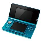 Nintendo 3DS Aqua Blauw (Gebruikte Staat & Mooie Schermen..., Gebruikt, Ophalen of Verzenden