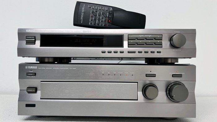 Yamaha - AX-396 amplifier, TX-592 RDS tuner (titanium), Audio, Tv en Foto, Radio's