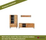 MCA Arezzo woonkamer combinatie 2 houtmateriaal/antraciet, Ophalen of Verzenden, Nieuw, Overige materialen