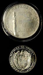 Hongarije en de Republiek Panama. 2 Moedas - 500 Forint Béla