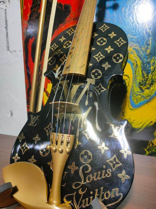 fp pop art - Louis vuitton violon Black Édition Limited 5/10, Antiek en Kunst, Kunst | Designobjecten